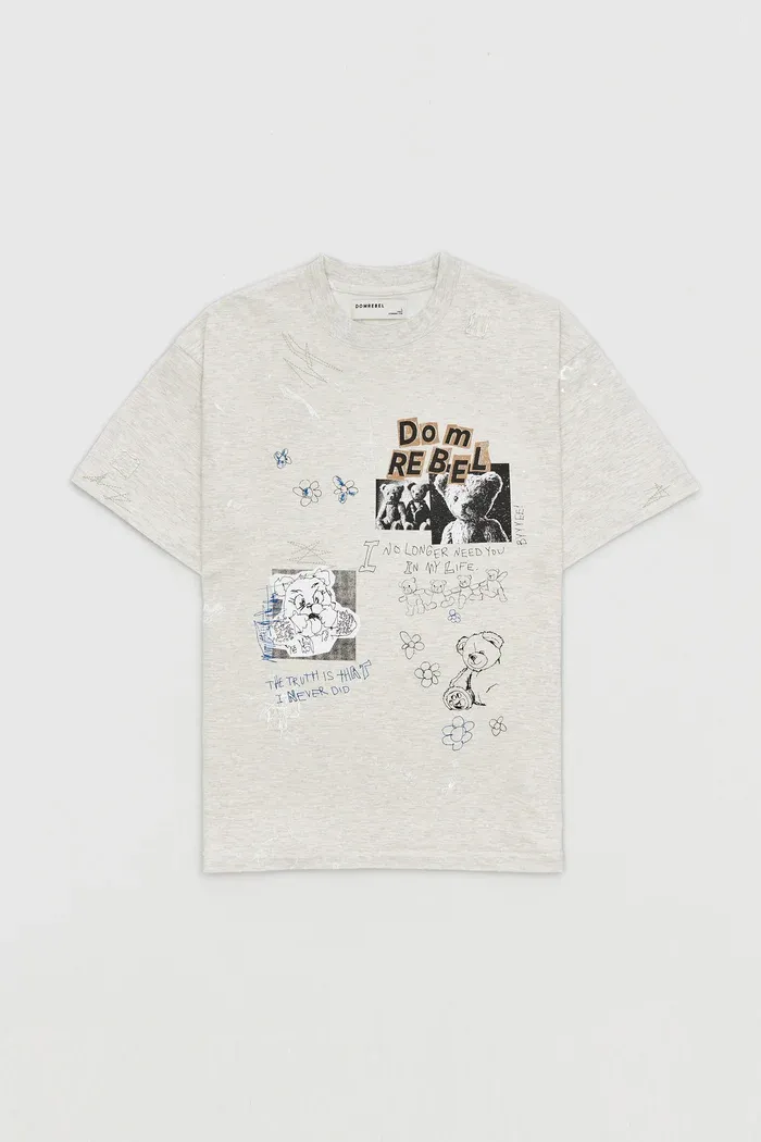 DOMREBEL M TEE S25 STUFFY T