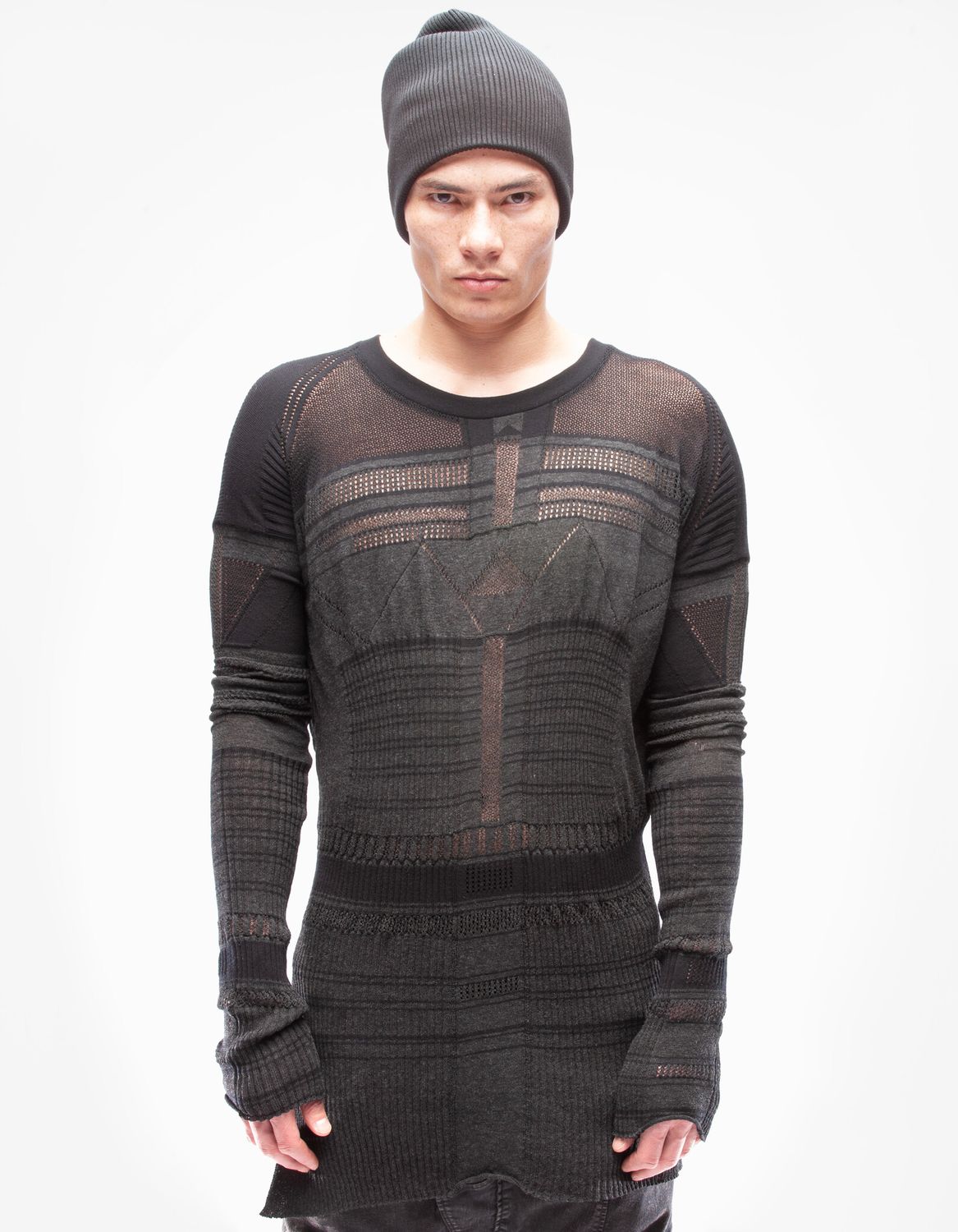 DEMOBAZA MEN TOP GRAPHITE CENTER F23
