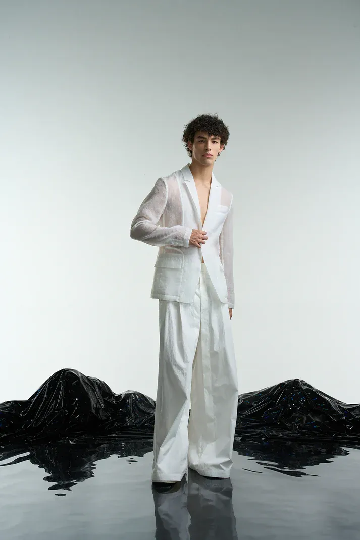 HARRISON WONG MEN BLAZER S24 H624010