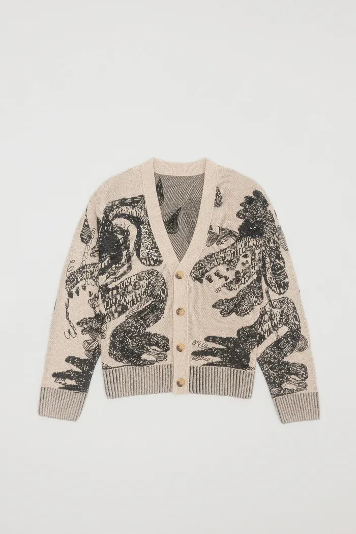 DOMREBEL UNISEX CARDIGAN F24 HAO
