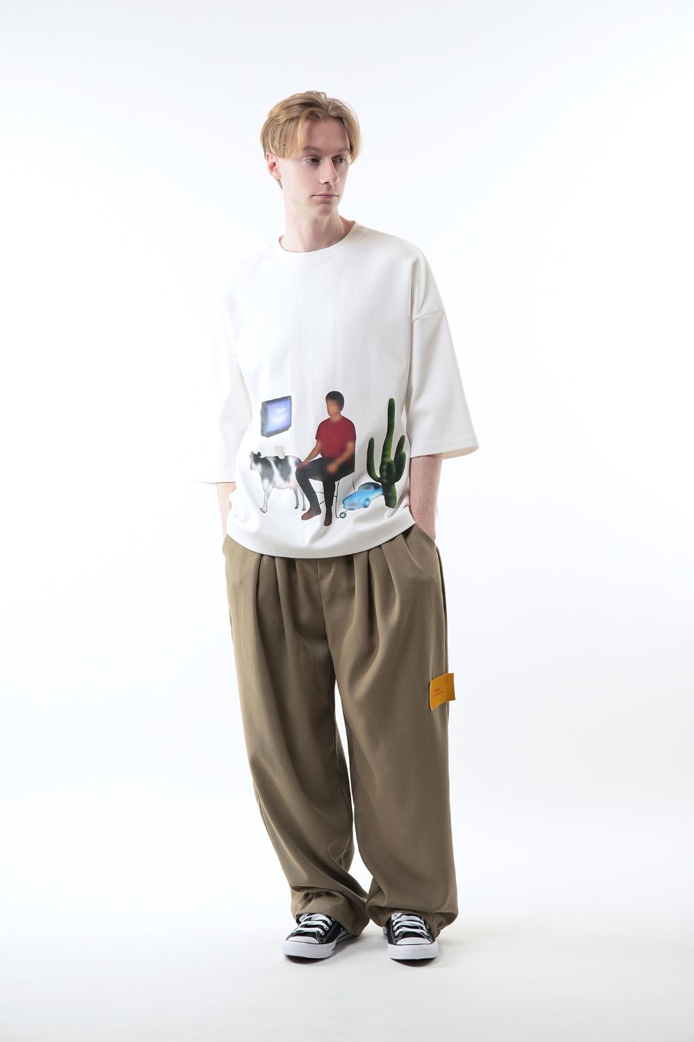 TEE LIBRARY UNISEX SHIRT F24 53OT