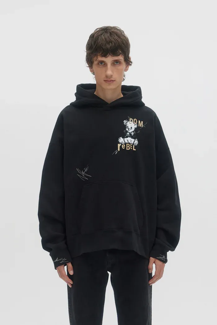 DOMREBEL M HOODIE S25 GLOOMY SWEAT