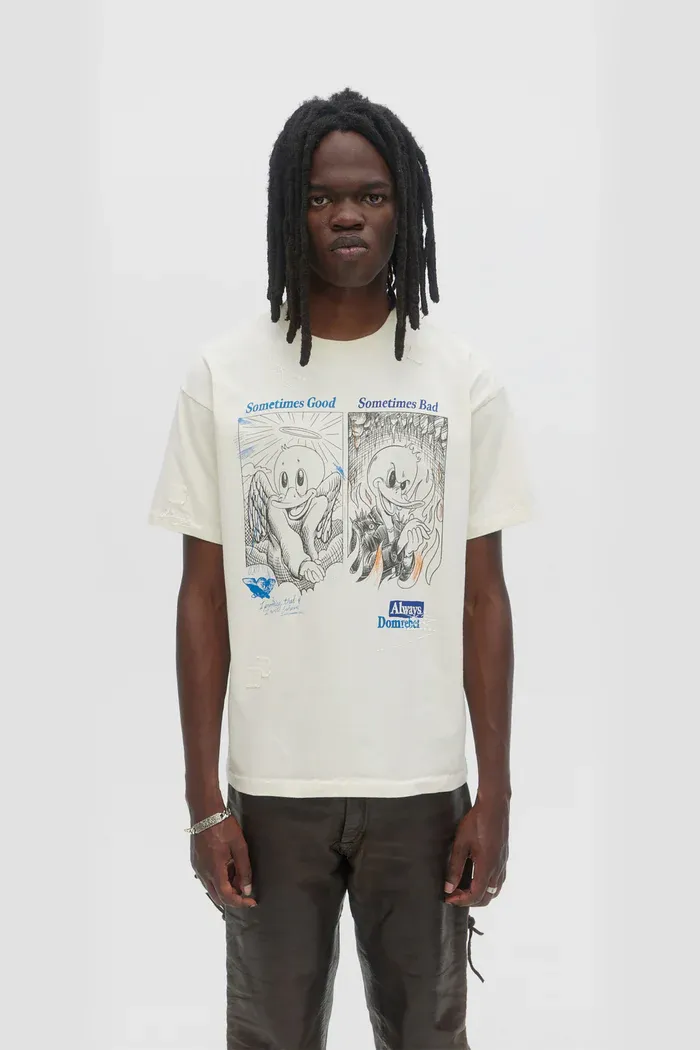 DOMREBEL M TEE S25 SOMETIMES T