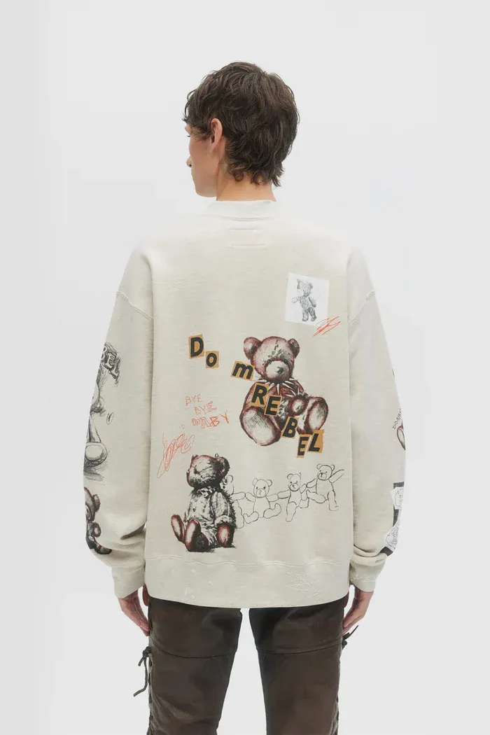 DOMREBEL UNISEX SWEATSHIRT S25 STUFFY SWEAT