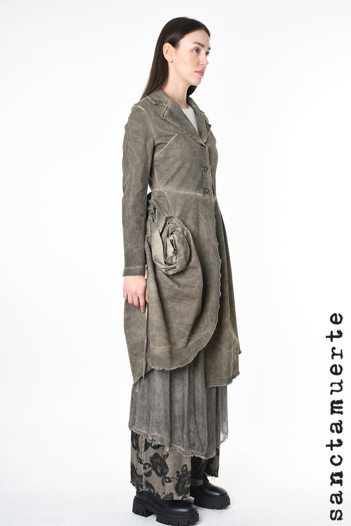 【LITHIUM FEMME】 M-51 MODS COAT SANCTAMUERTE WOMEN COAT F24 SM476
