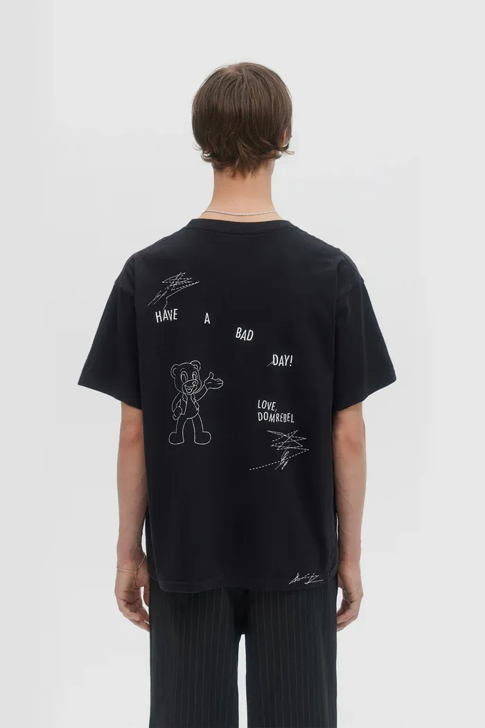 DOMREBEL UNISEX TEE SHIRT S25 WEEKDAYS T