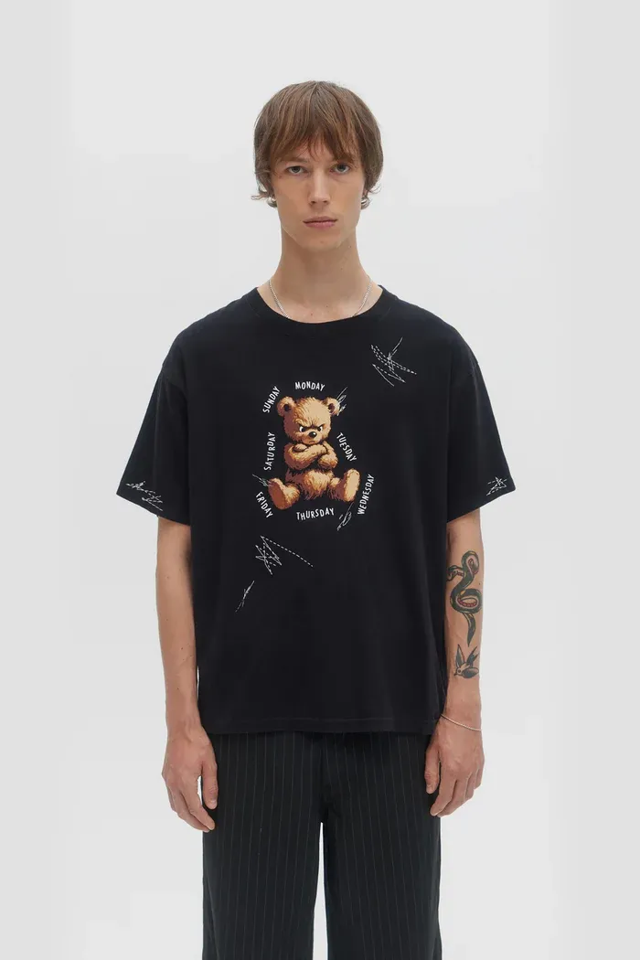 DOMREBEL M TEE S25 WEEKDAYS T