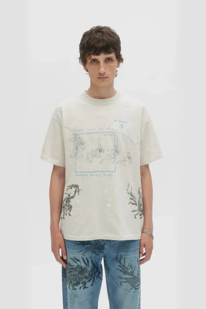 DOMREBEL M TEE S25 HOPS T