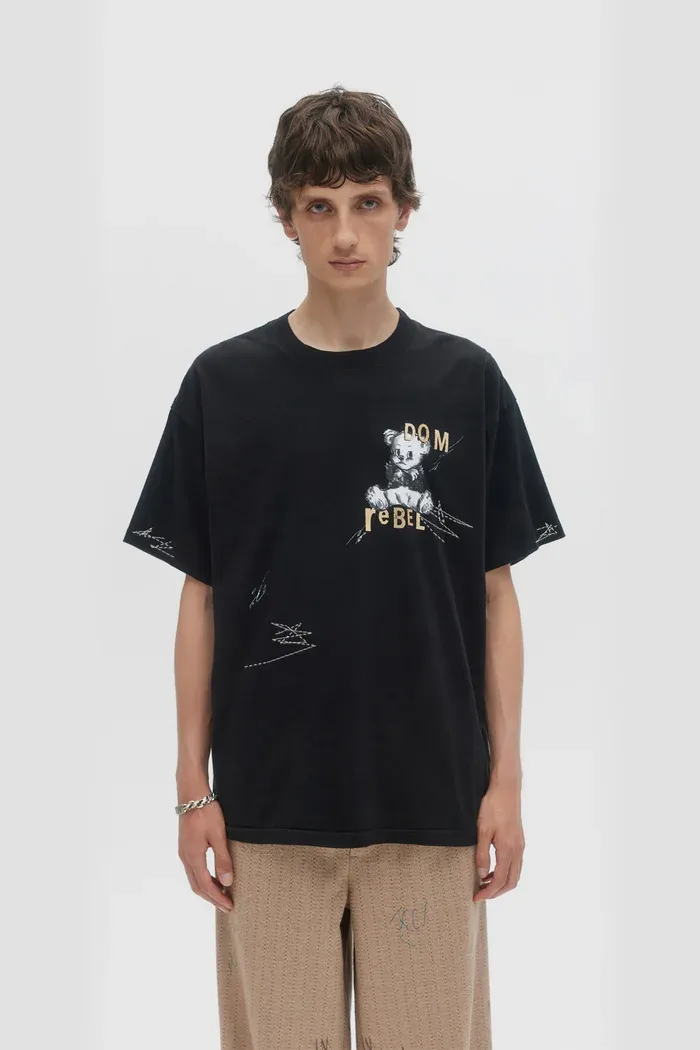 DOMREBEL M TEE S25 GLOOMY T