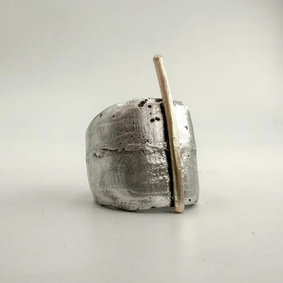PAUWELS UNISEX STERLING SILVER RING R034