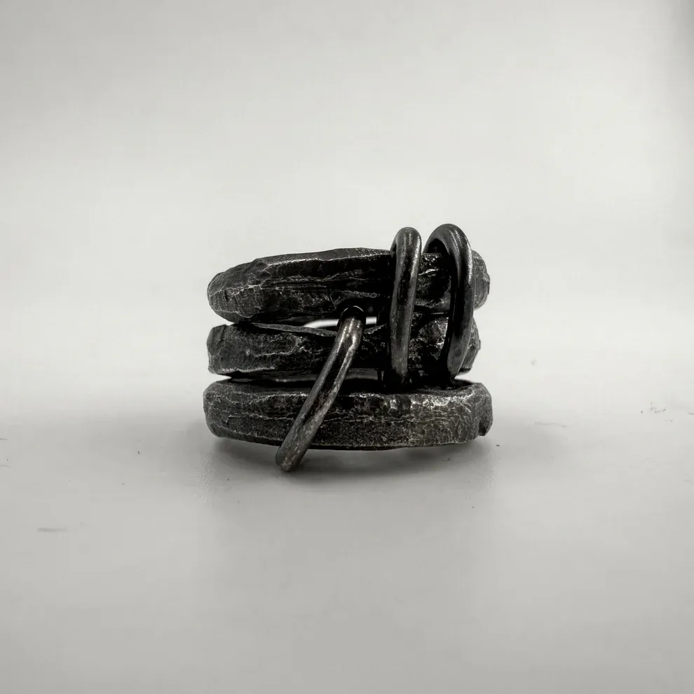PAUWELS  UNISEX STERLING SILVER RING R041