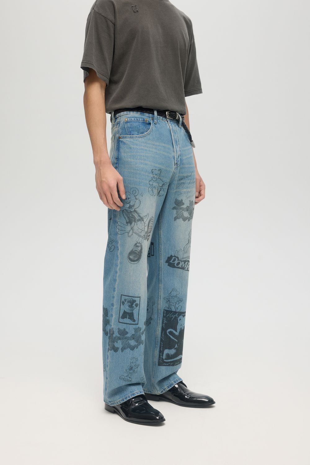 DOMREBEL M JEANS F25 HIGH LOW J