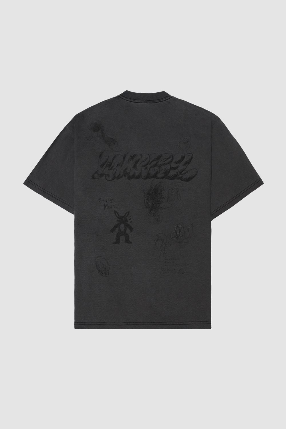 DOMREBEL UNISEX TEE F25 BIG KISS