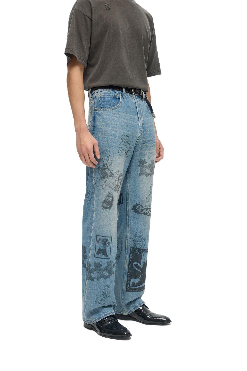 DOMREBEL M JEANS F25 HIGH LOW J