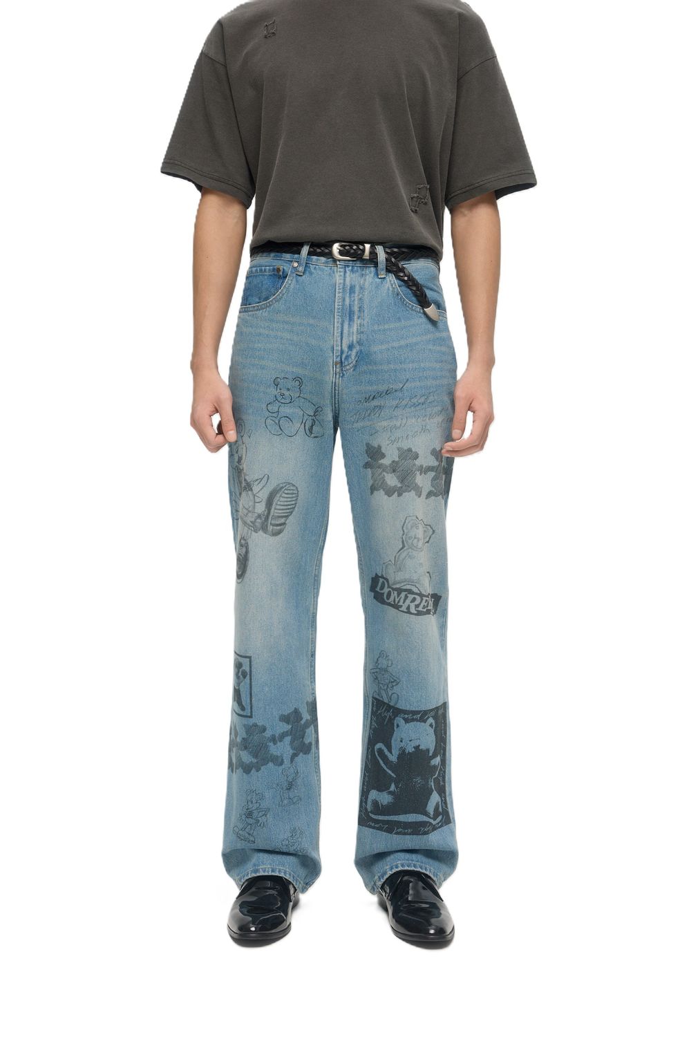 DOMREBEL M JEANS F25 HIGH LOW J