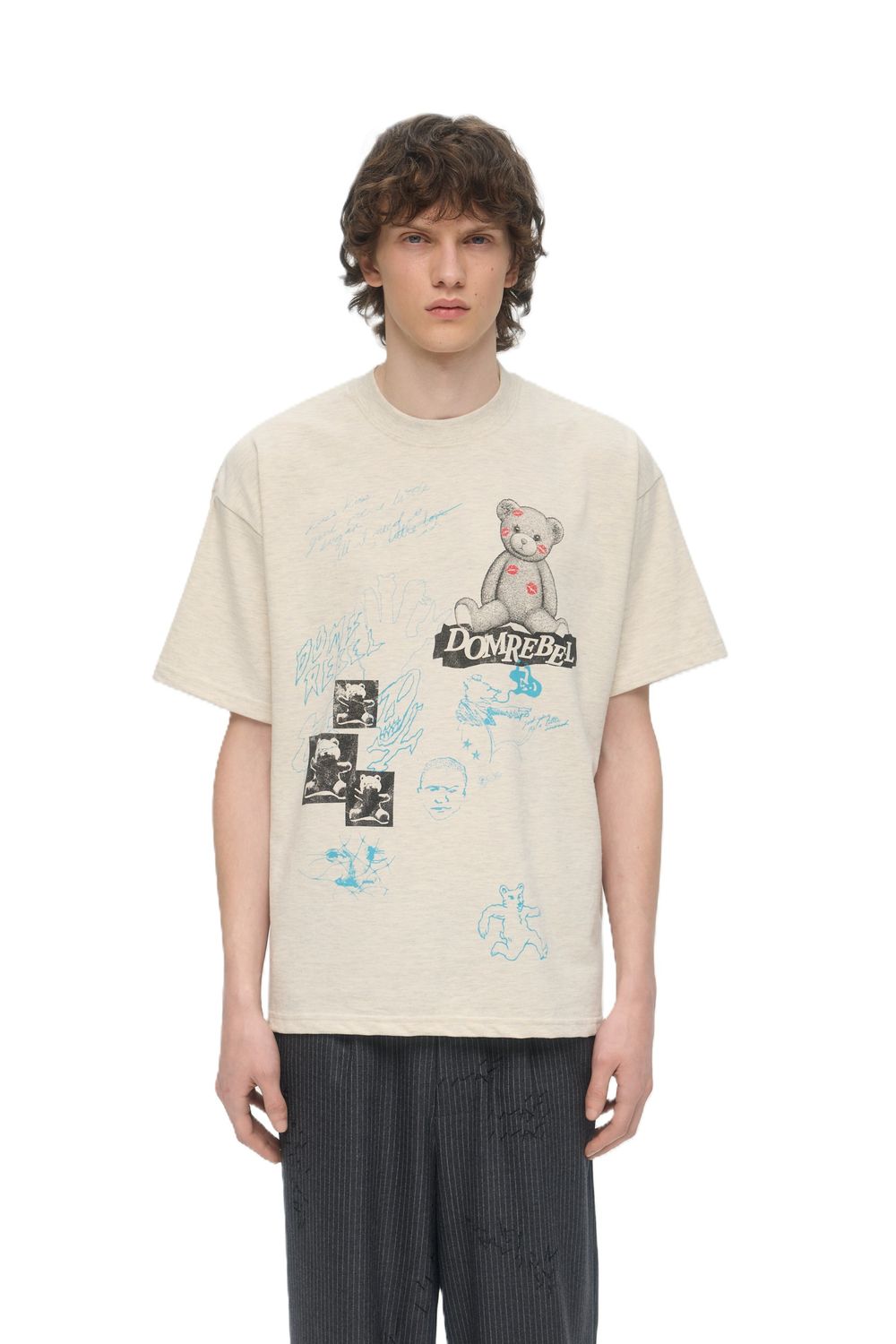 DOMREBEL UNISEX TEE F25 HIGH LOW T
