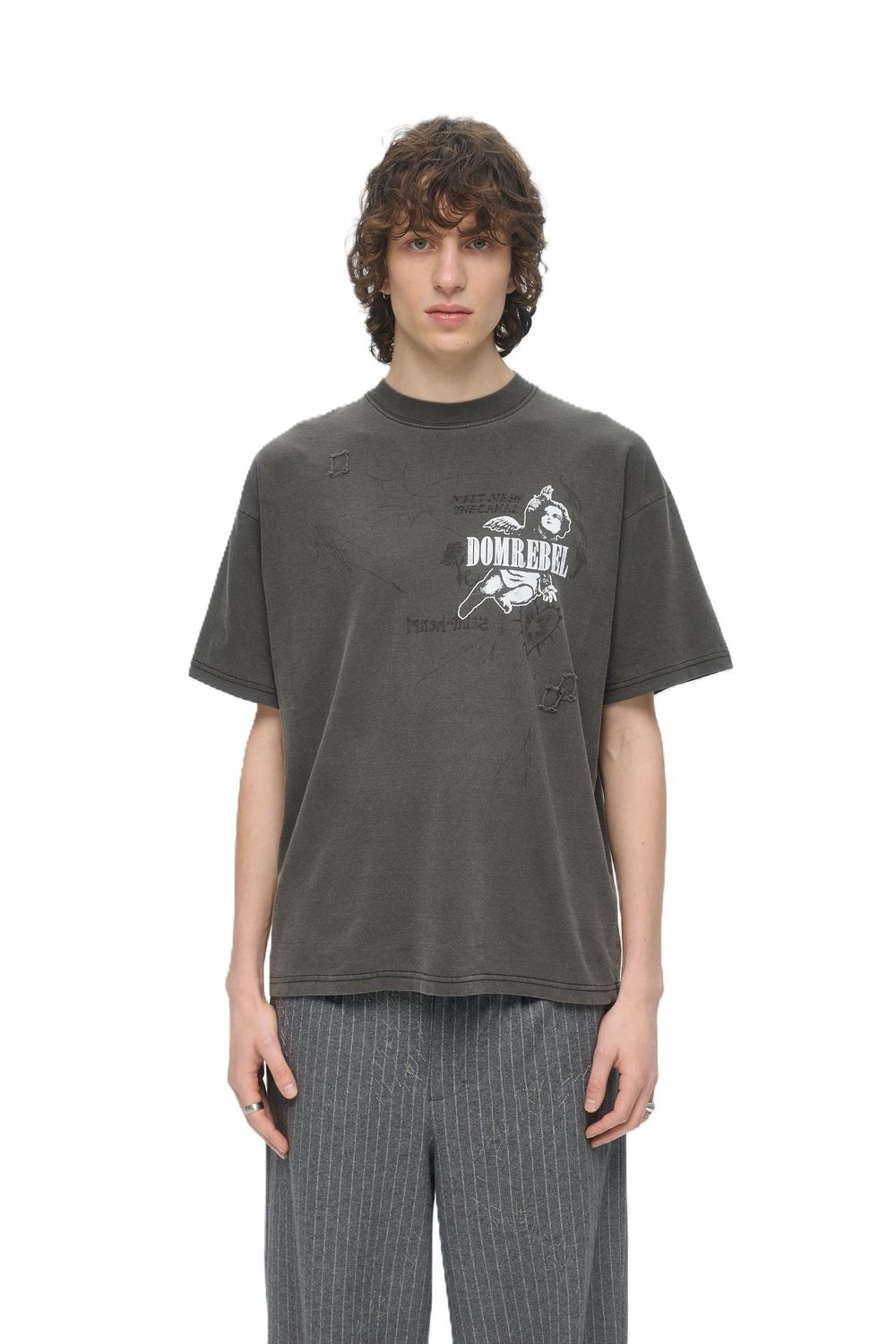 DOMREBEL M T-SHIRT F25 UPWORD
