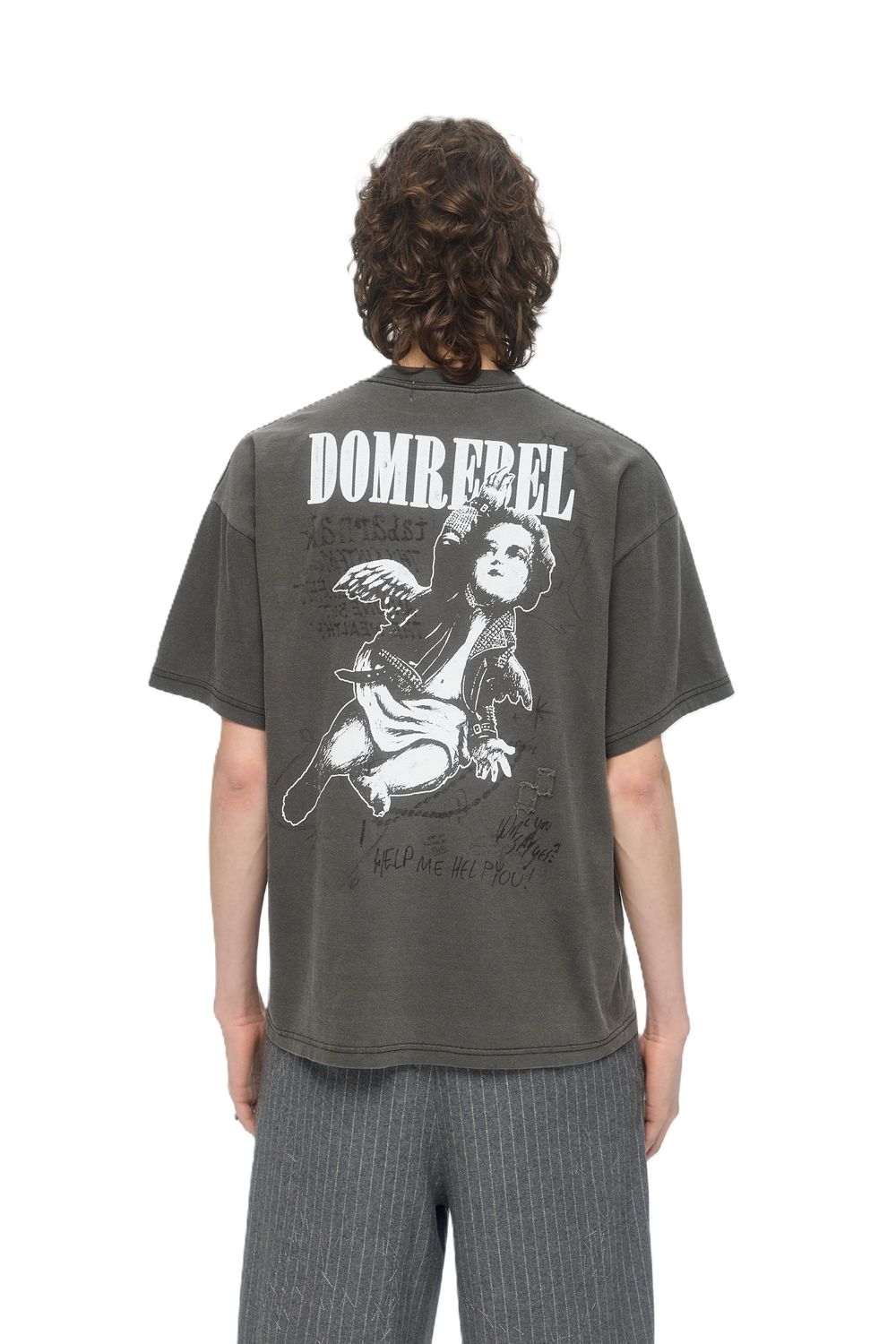 DOMREBEL M T-SHIRT F25 UPWORD