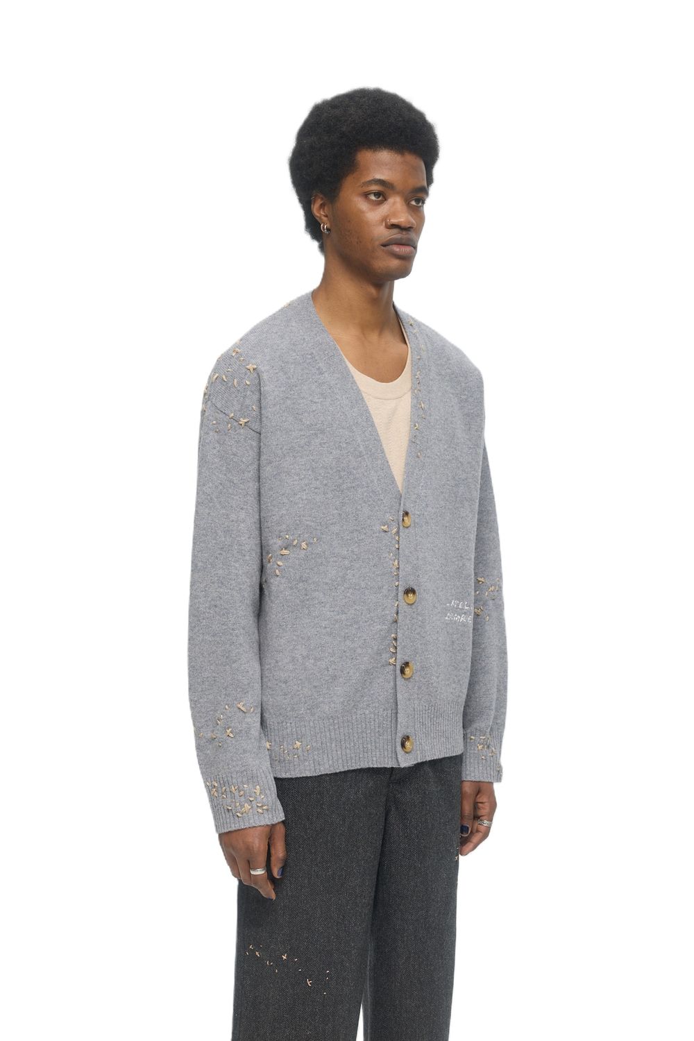 maison de Dolce. wavy cardigan グレー maison de Dolce. wavy cardigan グレー 【公式通販】