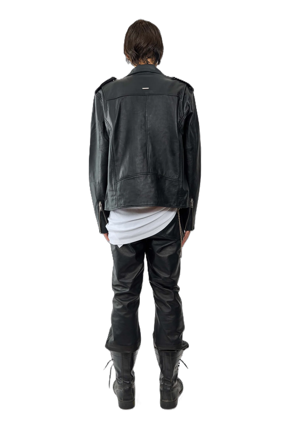DEADWOOD M UNISEX BIKER JACKET F25 RIVER
