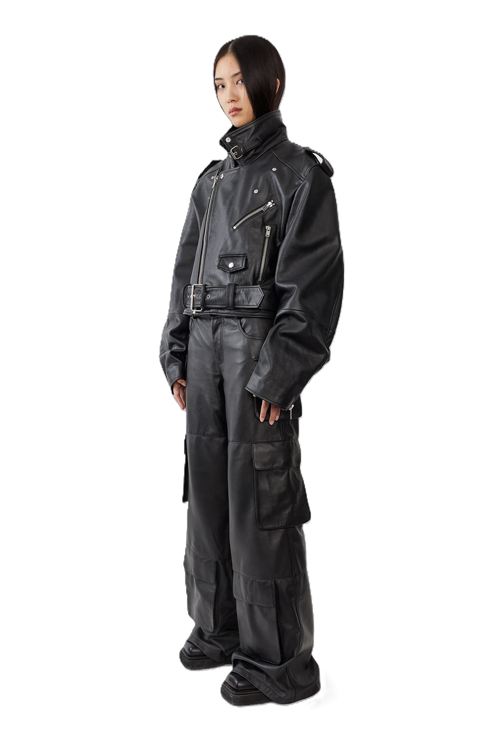 DEADWOOD W BOXY BIKER JACKET F25 DORMI
