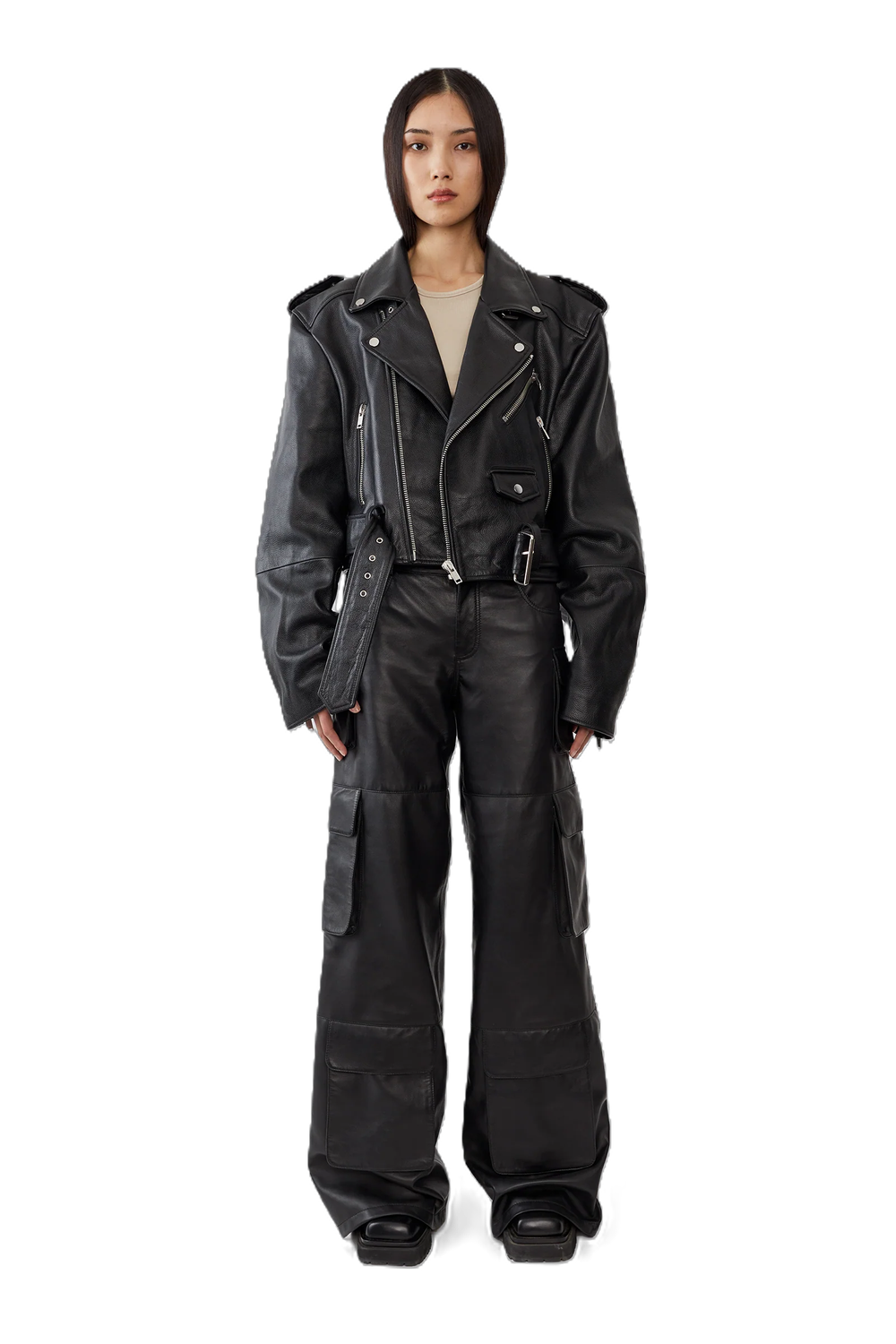 DEADWOOD W BOXY BIKER JACKET F25 DORMI W