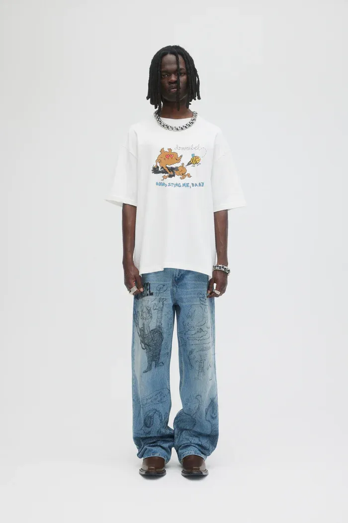 DOMREBEL M TEE S24 STING