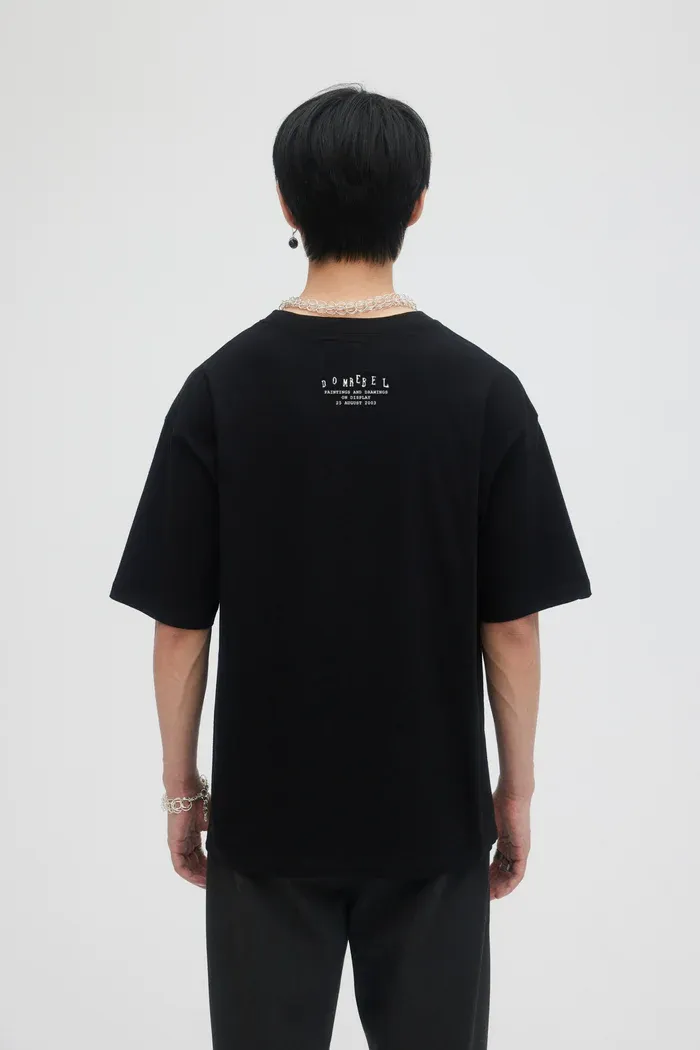 DOMREBEL M TEE S24 GRUMPY