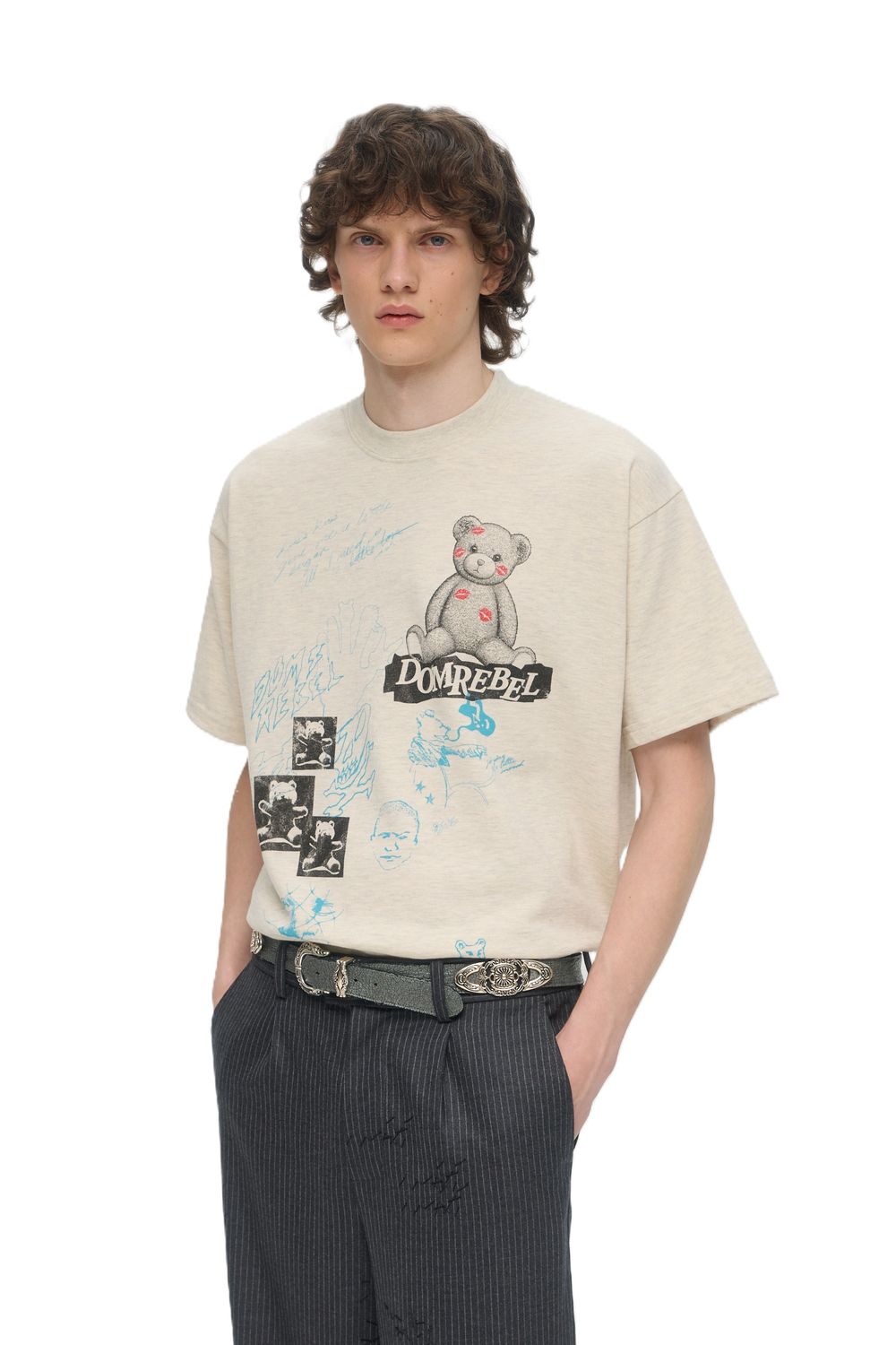 DOMREBEL UNISEX TEE F25 HIGH LOW T