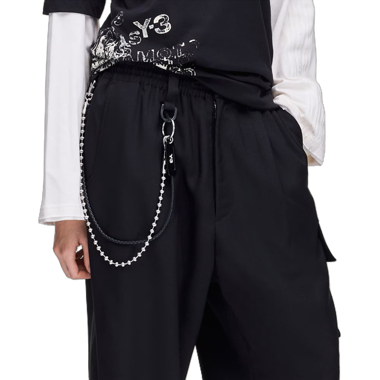 ADIDAS Y3 UNISEX KEY CHAIN 126 KF6454