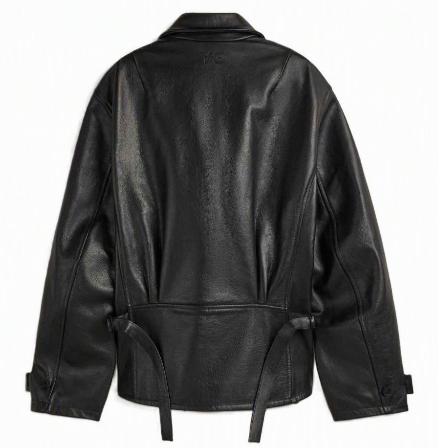 ADIDAS Y3 M LEATHER JACKET KT1528
