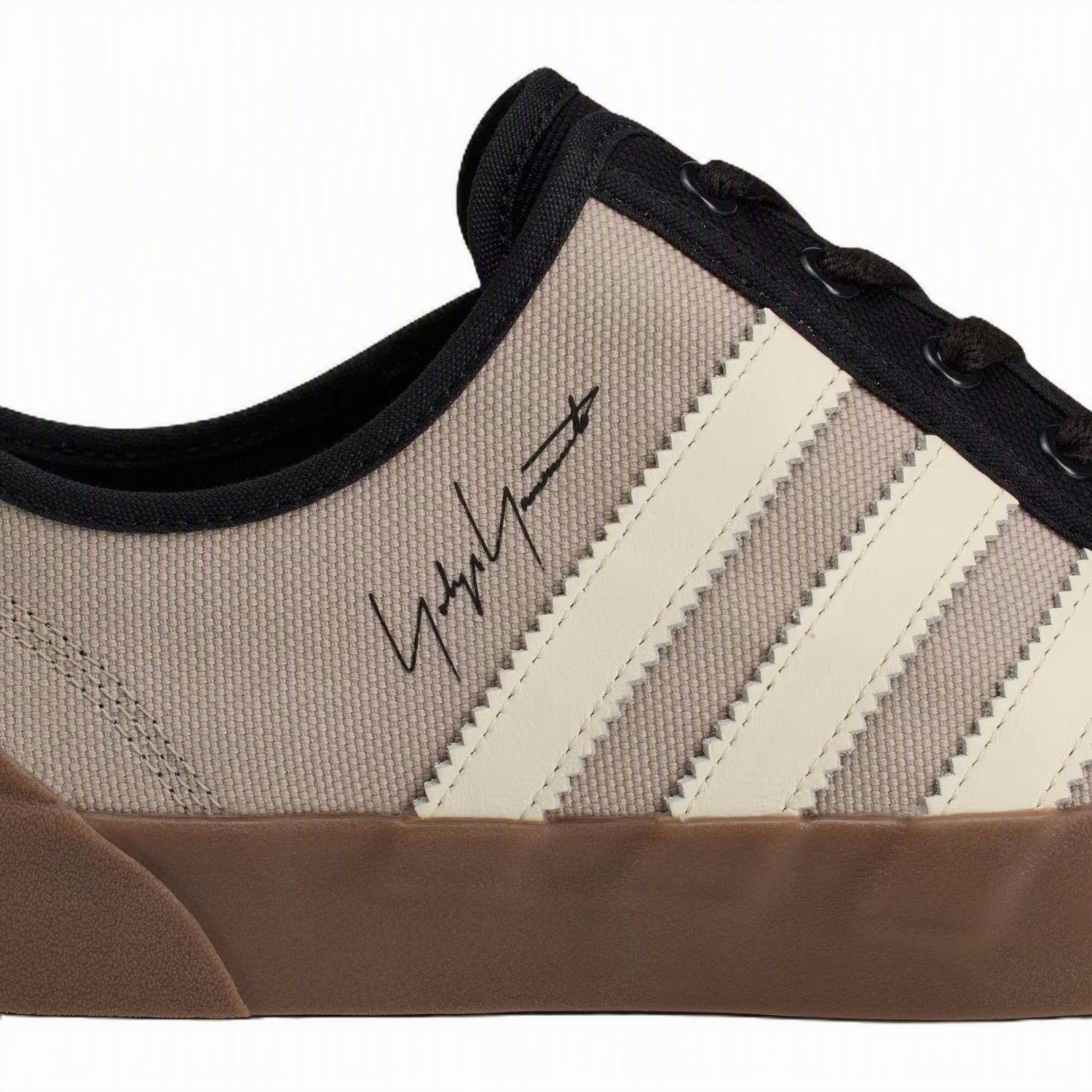 ADIDAS Y3 M LOW TOP TRAINERS 326 KI2667