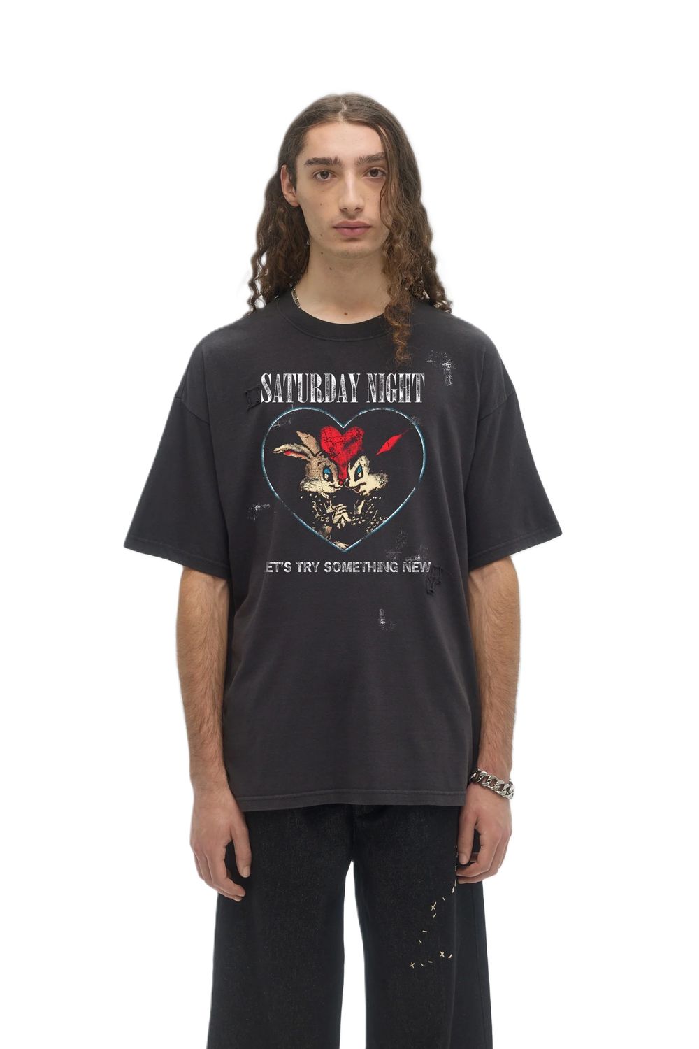 DOMREBEL UNISEX TEE 326 SATURDAY T-SHIRT
