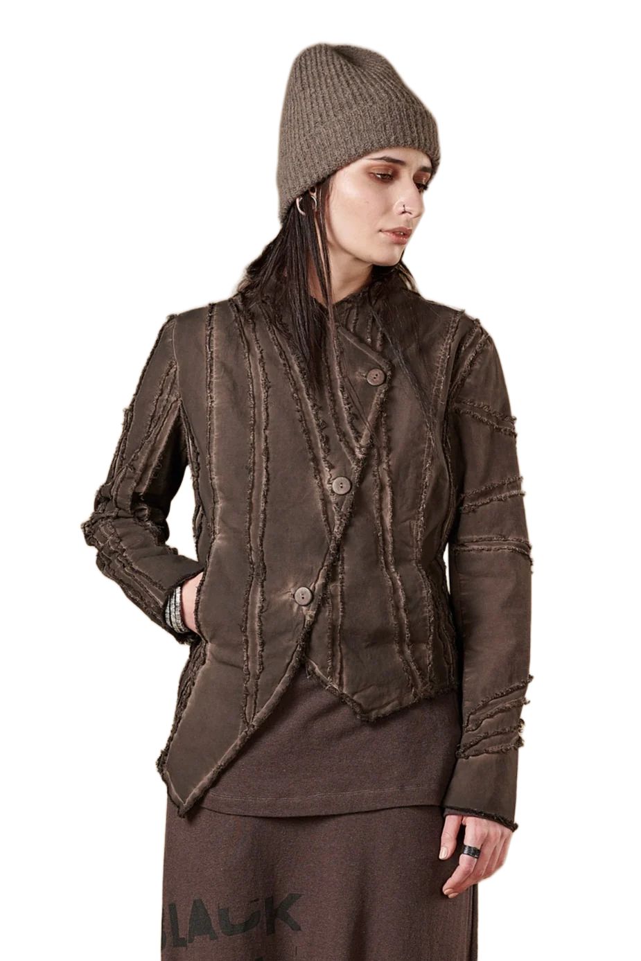 STUDIO B3 W JACKET 326 2234 SCARP OLD DYE