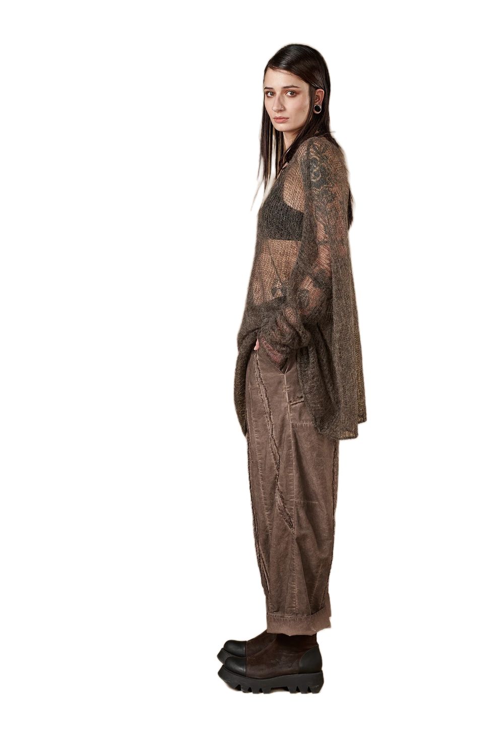 STUDIO B3 W PANTS 326 2266 DOTTO OLD DYE