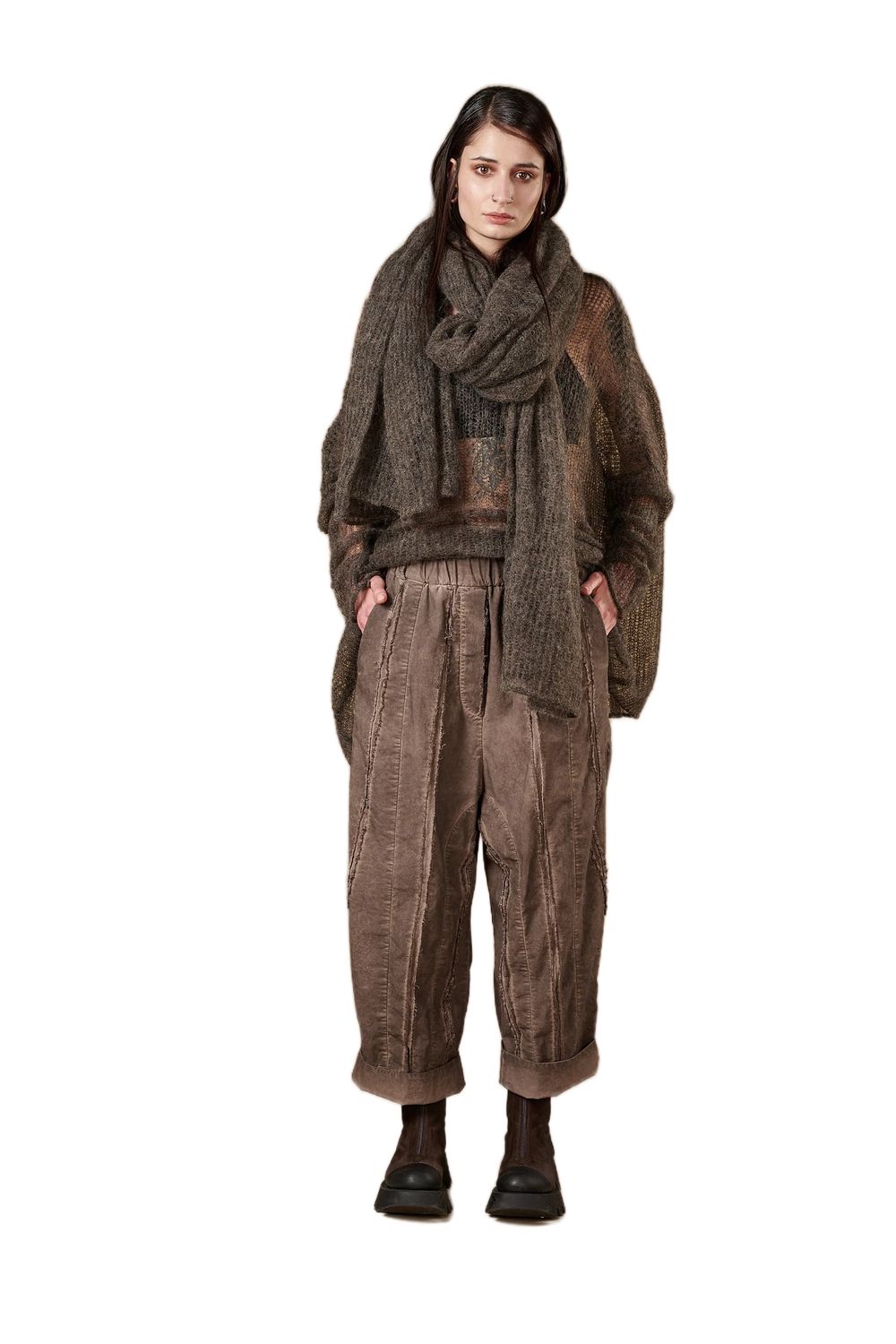 STUDIO B3 W PANTS 326 2266 DOTTO OLD DYE