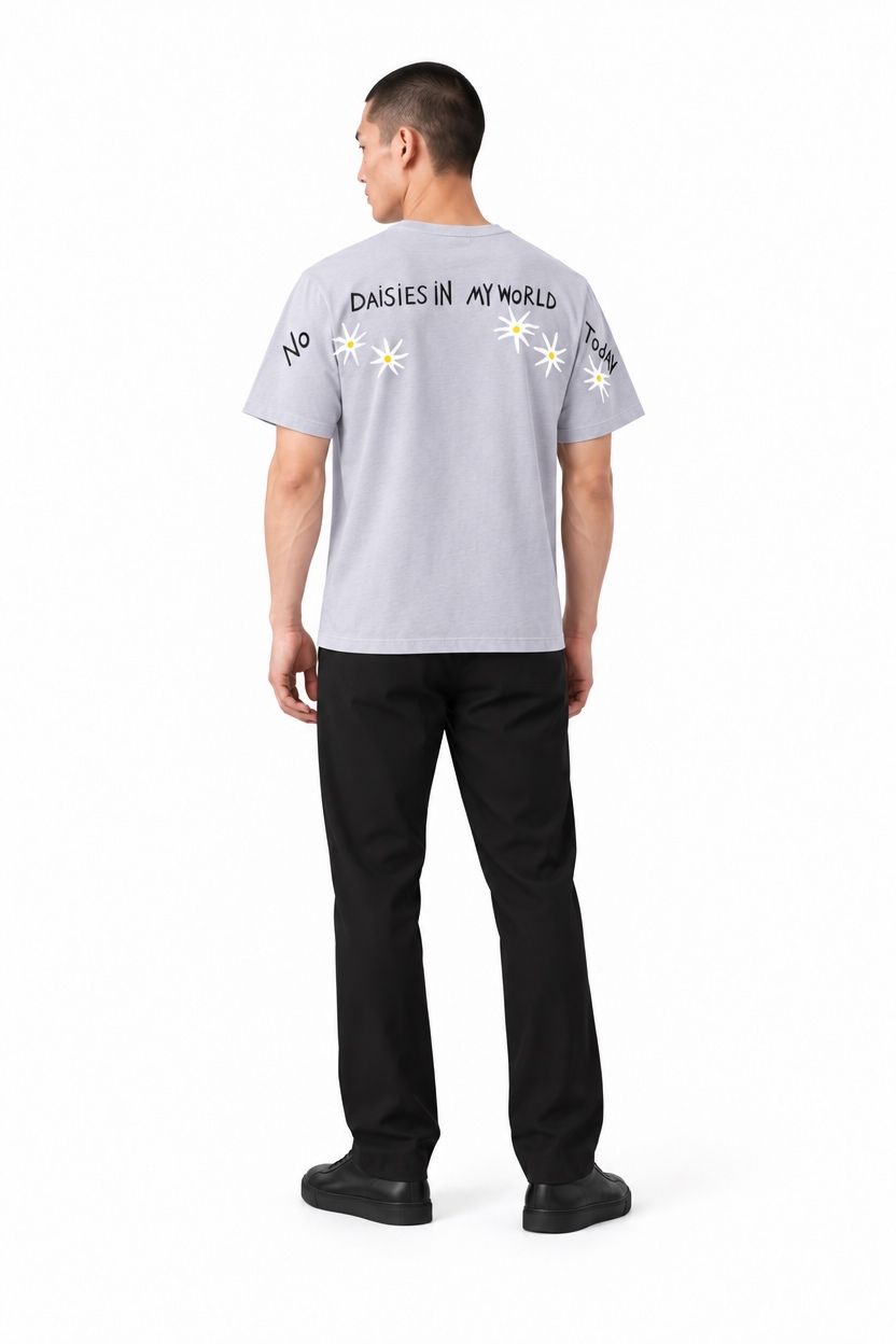 IRREVRANT M TEE 326 CANARY DAISIES