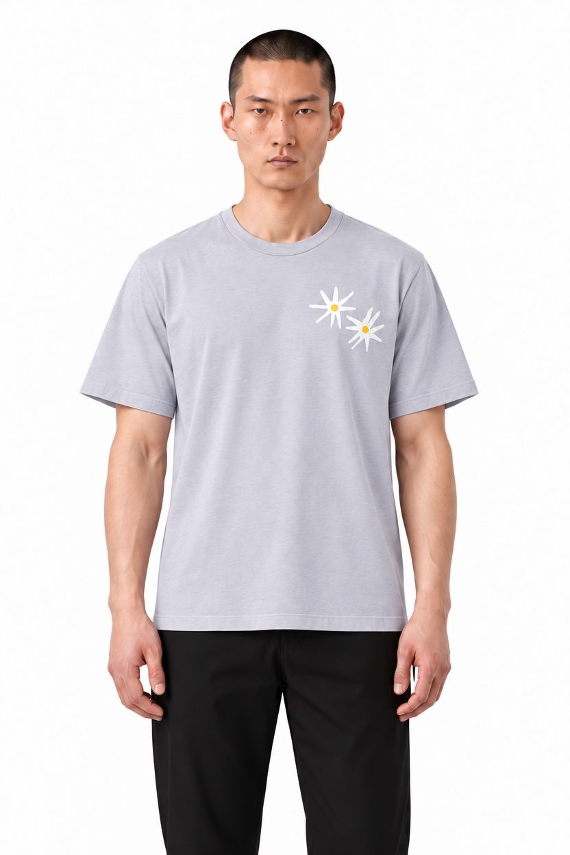 IRREVRANT M TEE 326 CANARY DAISIES