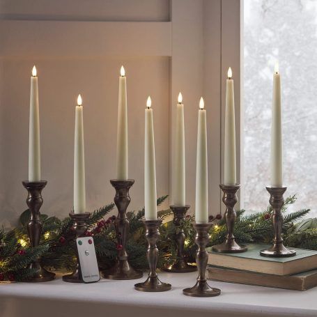 Bougie chandelle Cire Led