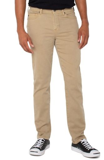 KINGSTON MODERN STRAIGHT COLORED DENIM  30" INSEAM, Colour: khaki, Size: 34/30