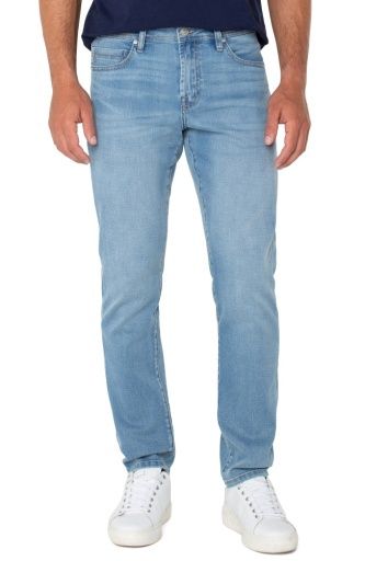 KINGSTON MODERN STRAIGHT DENIM POSITANO 30" INSEAM, Colour: positano, Season: com, Size: 35/30