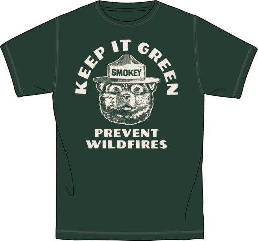 AMERICAN NEEDLE SMOKEY BEAR KEEP IT GREEN, Size: MED