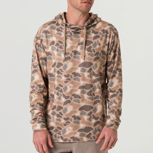 BURLEBO PERFORMANCE HOODIES, Colour: PINTAIL CAMO, Size: XLarge