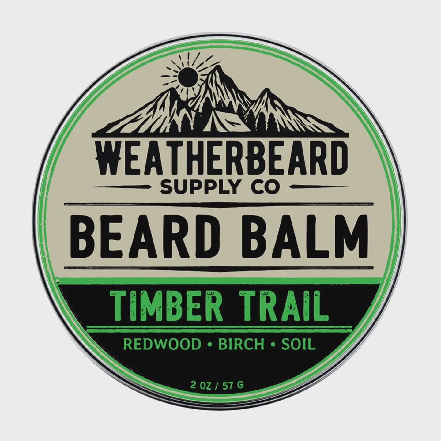 Weatherbeard Supply Co Beard Balm, Scent: Timber Trail
