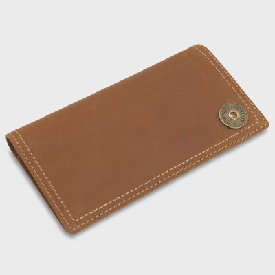 HEYBO LEATHER CHECKBOOK WALLET