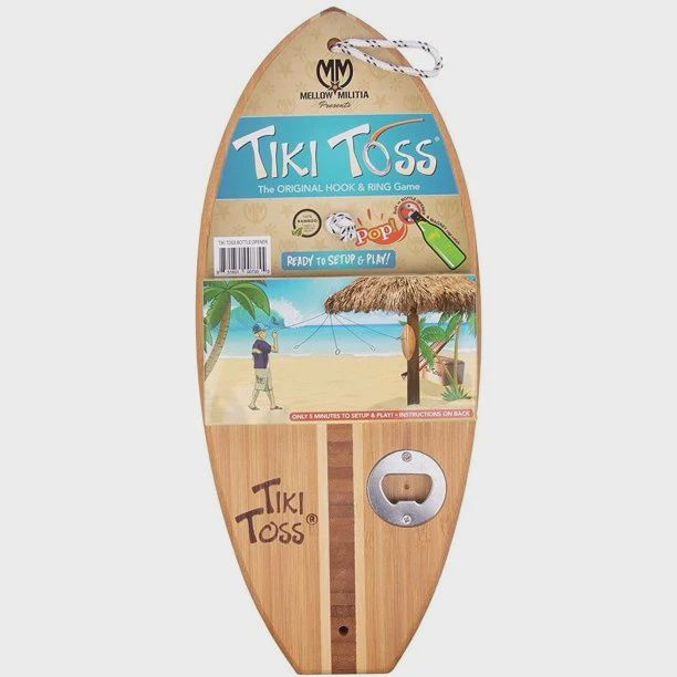 Tiki Toss Surfboard Bottle Opener
