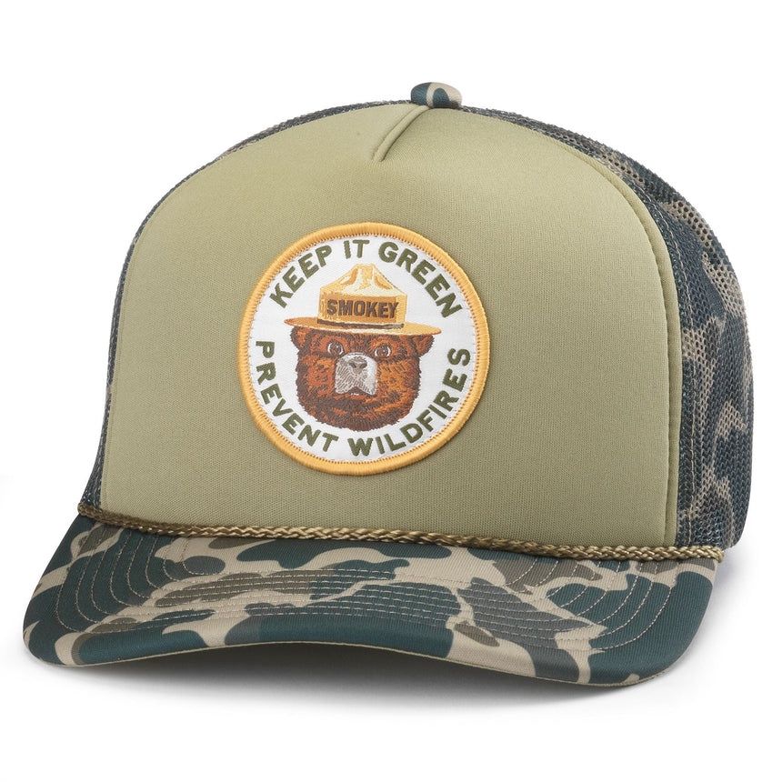 AMERICAN NEEDLE SMOKEY BEAR MALLARD FOAMY