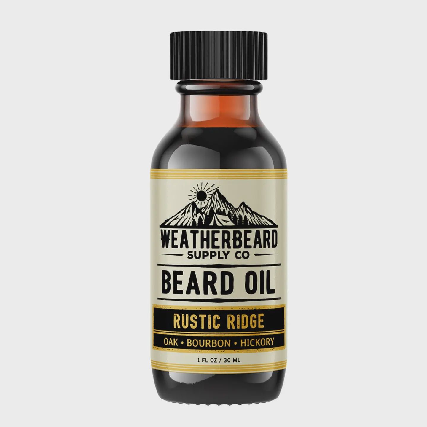 Weatherbeard Supply Co  Beard Oil, Scent: Rustic Ridge