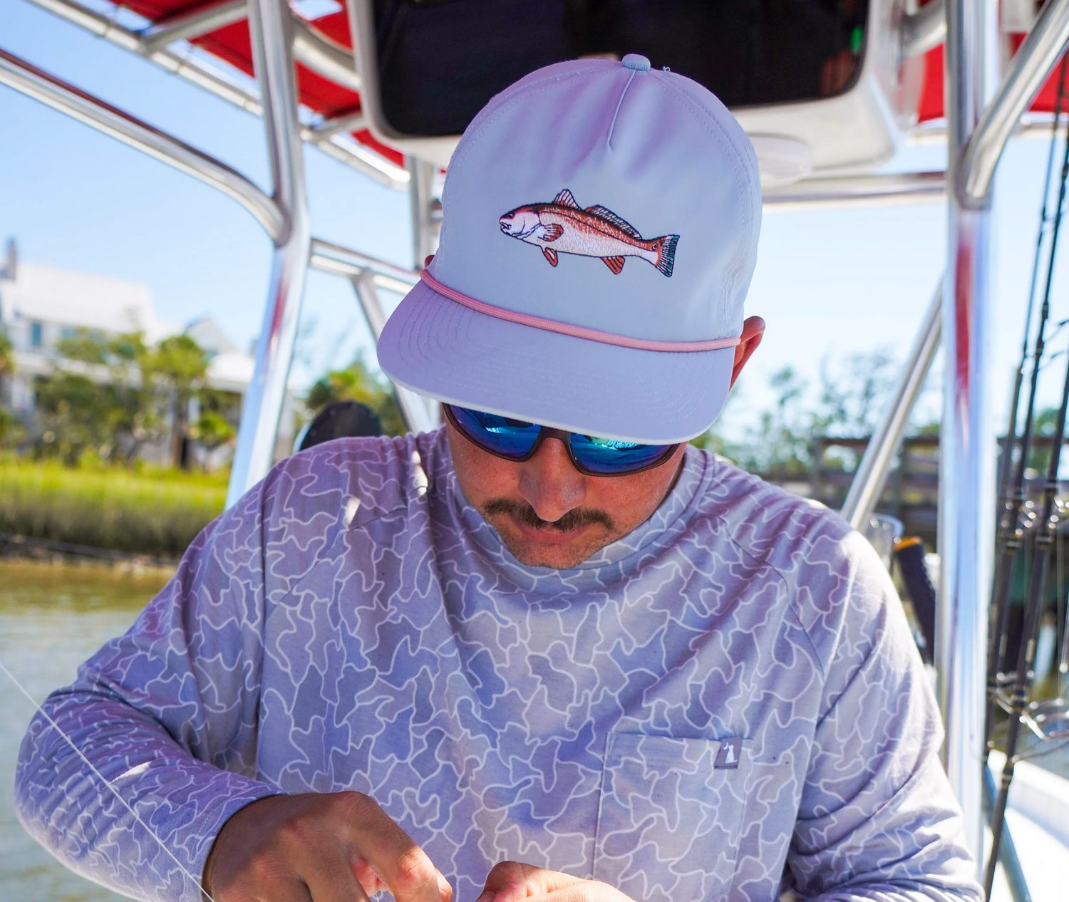 Local Boy Redfish LP Rope Hat