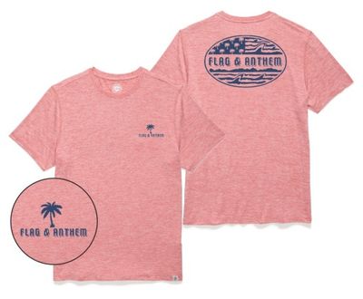 AMERICANA PALM FLAG PERFORMANCE SS TEE